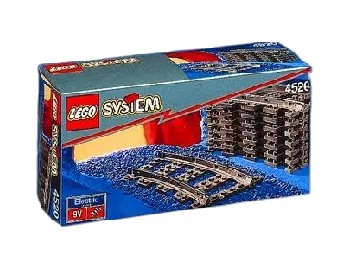 LEGO Curved Rails set box