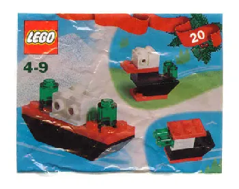LEGO Advent Calendar 2002, Creator (Day 20) - Steamship set box