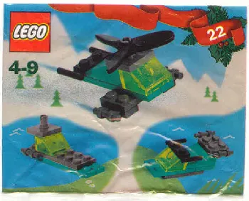 LEGO Advent Calendar 2002, Creator (Day 22) - Helicopter set box