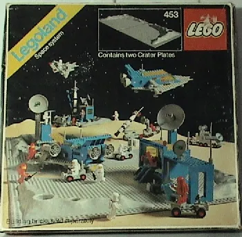 LEGO Two Crater Plates set