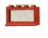 LEGO 1 x 4 x 2 Window, Red or White set