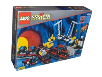 LEGO Freight and Crane Railway set