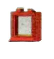 LEGO 1 x 2 x 2 Window, Red or White set