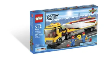 LEGO Power Boat Transporter set