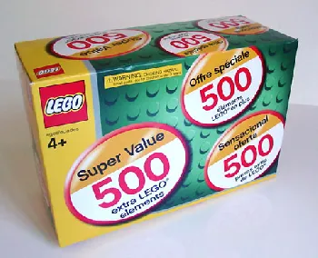 LEGO Super Value 500 LEGO Elements (Bonus box and its contents only) set