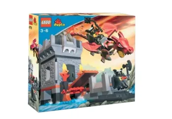 LEGO Dragon Tower set