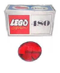 LEGO Slopes and Slopes Double 2 x 4, Red (System) set