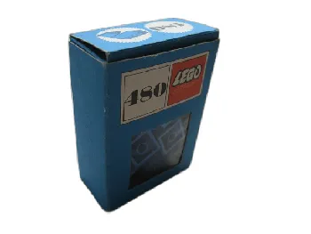 LEGO Slopes and Sloped Double 2 x 4, Blue (System) set