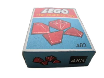 LEGO Angle, Valley and Corner Slopes, Red (The Building Toy) set