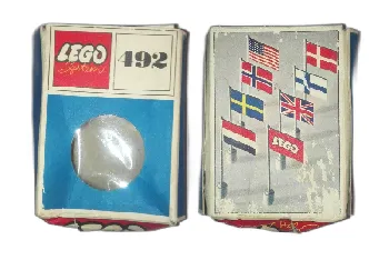LEGO Nordic and American Flags set