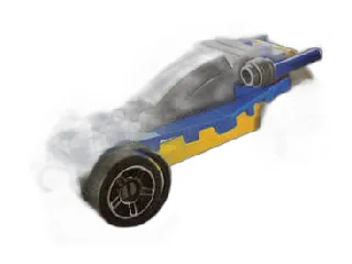LEGO Blue and Yellow Racer set