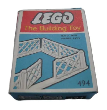 LEGO Gates and Fence, White (The Building Toy) set