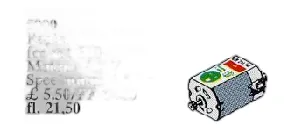 LEGO Replacement 4.5V Motor set