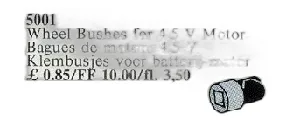LEGO Wheel Bushes for 4.5V Basic Motor set