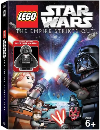 LEGO Star Wars: The Empire Strikes Out - DVD set box