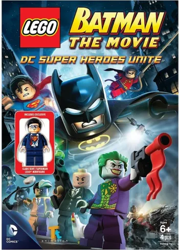 LEGO Batman The Movie - DC Super Heroes Unite (DVD) set