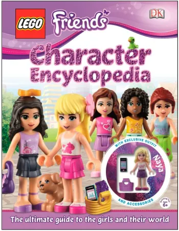 LEGO Friends Character Encyclopedia set box