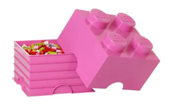 LEGO Storage Brick 2 x 2 Pink set