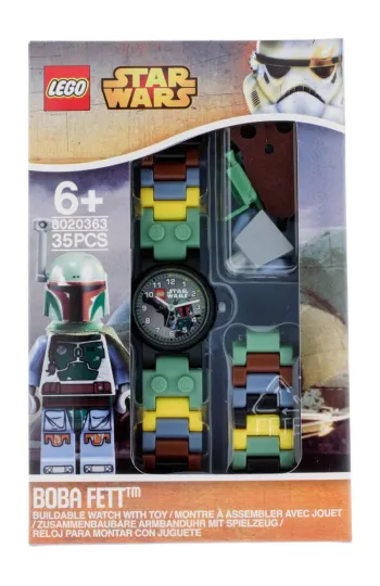 LEGO Boba Fett Minifigure Watch set