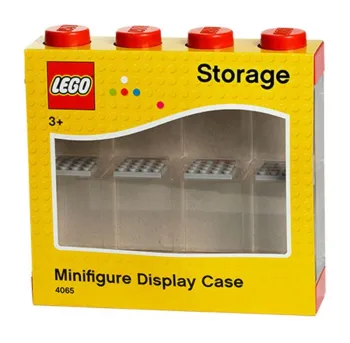 LEGO Minifigure Display Case 8 - Red set