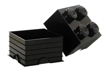 LEGO Storage Brick 2 x 2 Black set