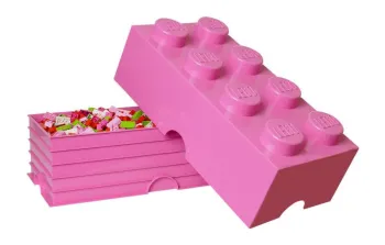 LEGO Storage Brick 2 x 4 Pink set