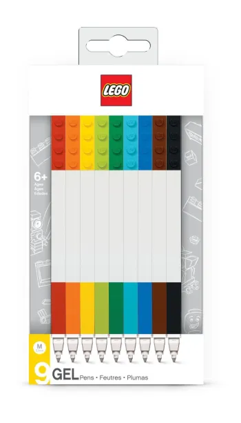 LEGO 9 Gel Pens set box