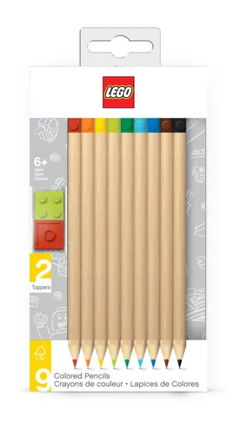 LEGO 9 Colored Pencils set box