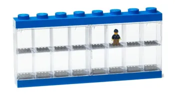 LEGO Minifigure Display Case 16 (Blue) set