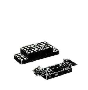 LEGO Replacement 2-Piece Battery Motor Housing set