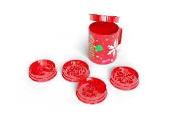 LEGO Holiday Cookie Stamps & Mug Set set box
