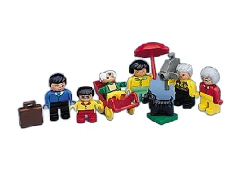 LEGO Asian Family set
