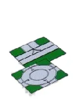 LEGO T-Junction, Circle Plates set