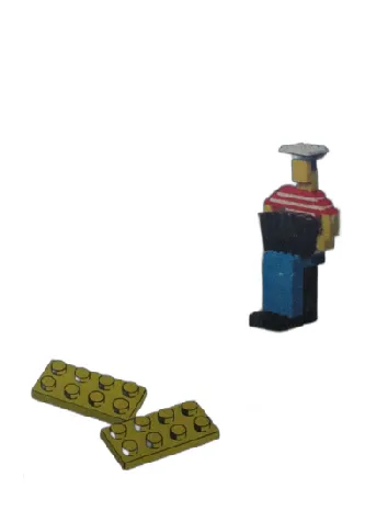 LEGO 2 x 4 Plates (cardboard box version) set