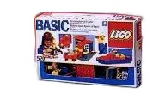 LEGO 2 x 2 Plates - Black (cardboard box version) set