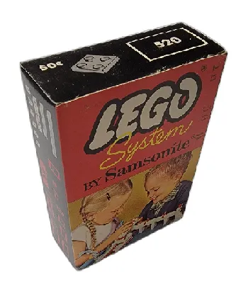 LEGO 2 x 2 Plates - Light Gray (cardboard box version) set