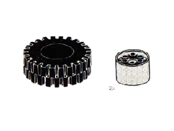 LEGO 62 mm Tires and Hubs / 62 mm Tyres and Hubs set