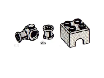 LEGO Connecting Rods and Stop Bushes set