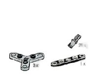 LEGO Rotors and Bush/Cross Axles set