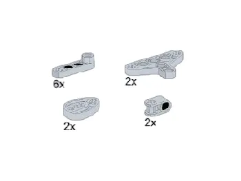 LEGO Liftarms & Triangles / Liftarms, Triangles etc. set