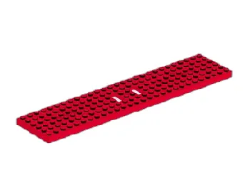 LEGO Wagon Plate, Red (6 x 28) set