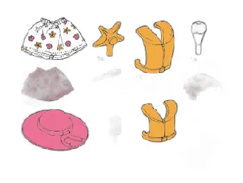 LEGO Belville Beach Accessories set