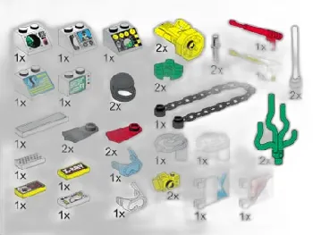 LEGO Diving Accessories set