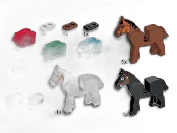 LEGO Horses and Saddles set