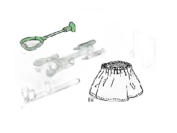 LEGO Belville Hospital Accessories set