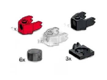 LEGO Magnets and Magnet Holders set