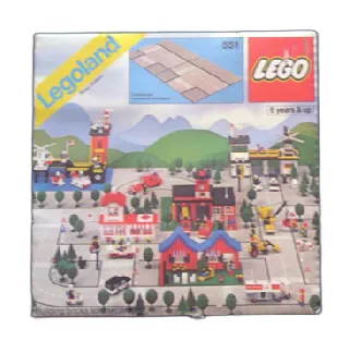 LEGO T Road Plates set