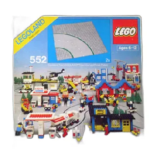 LEGO Curved Road Plates set