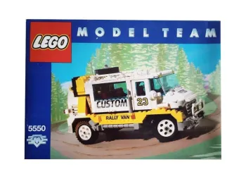 LEGO Custom Rally Van set