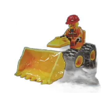 LEGO Mini Bulldozer set